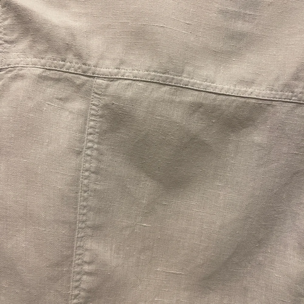Chico’s 100% Linen Open Blazer – Size 1 (Fits Like Medium)‎